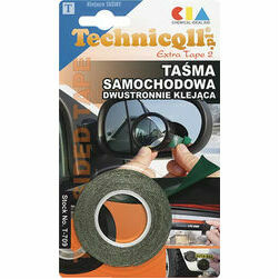 Technicqll Abpusējā līmlenta automobiļiem 19mm x 1,5m