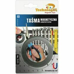 Technicqll Magnētiskā līmlenta, 1m x 2cm x 1.5mm