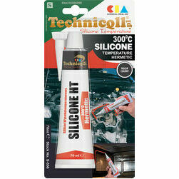 #Technicqll silikona hermētiķis 300°C, 70ml, melns