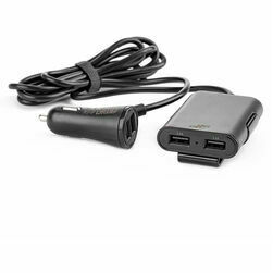 #Telefona lādētājs, pagarinātājs, 4 x USB, 12/24V, 1,5m