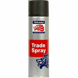 Tetrosyl melna pusmatēta krāsa aerosolā, 500ml
