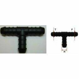 Trubiņa T veida, 12x12x12 mm