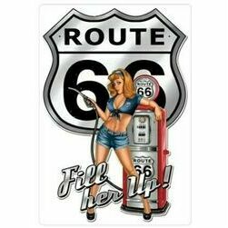 Uzlīme - Route 66 15x22cm