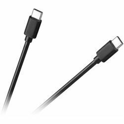 Vads USB C - USB C 1m, melns