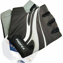 Velo cimdi ar pelēku, izmērs L/XL