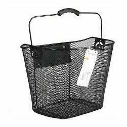 Velo grozs stiprināms pie stūres, melns