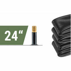 Velo kamera, 24x1.75-2.125 ar auto ventili