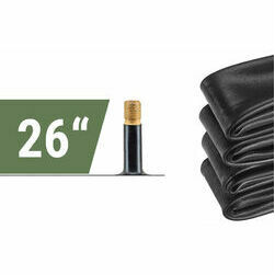 Velo kamera, 26x1.75-2.125 ar auto ventili