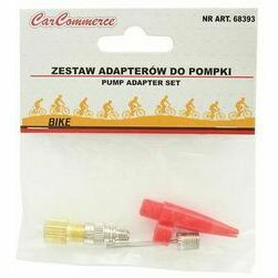 Velo pumpju adapteru komplekts