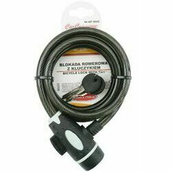 Velo saslēgs, 150 cm, diametrs 10mm