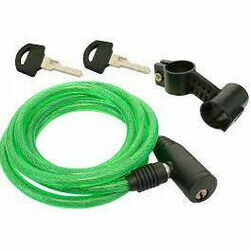 Velo saslēgs, 180 cm, diametrs 8mm