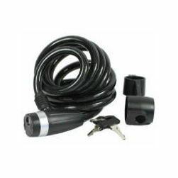 Velo saslēgs lokans, 150cm x 10mm