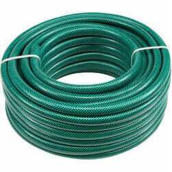 Zaļa, dārza šļūtene 12mm 1/2 collas, 3 slāņu, 20m